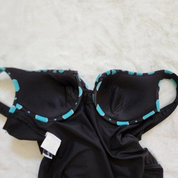 Miraclesuit Women's Power Balls One Piece Wide Strap Tank Swimsuit - Picture 8 of 15